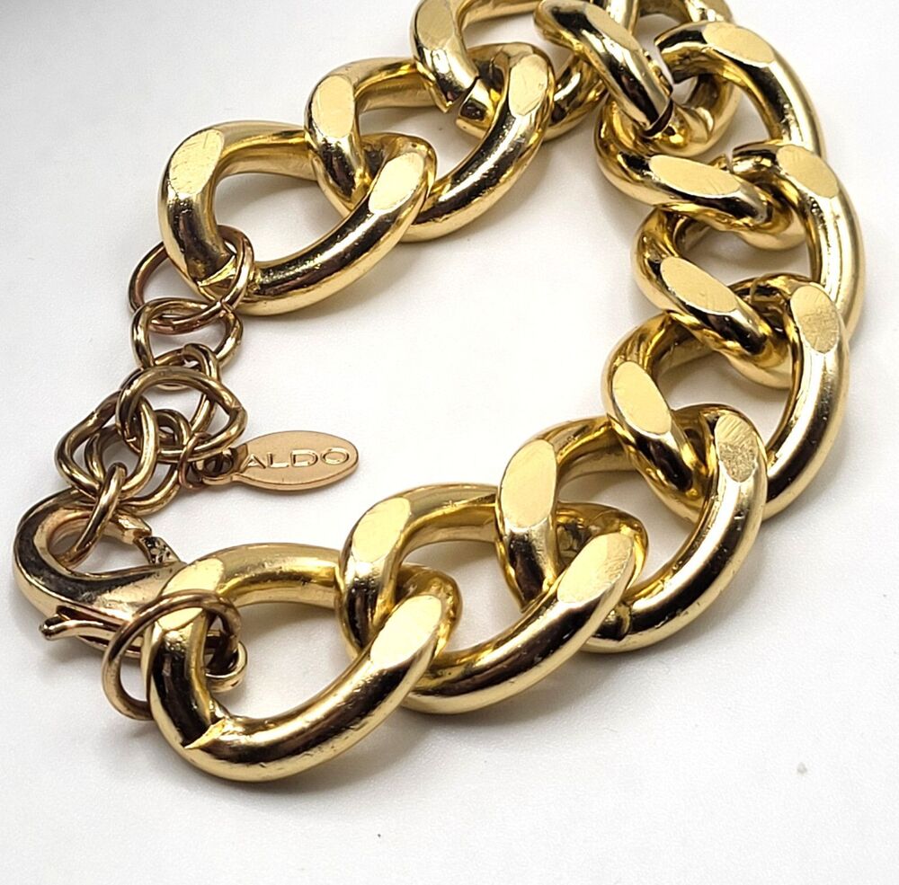 Aldo Chunky Chain Bracelet 10in